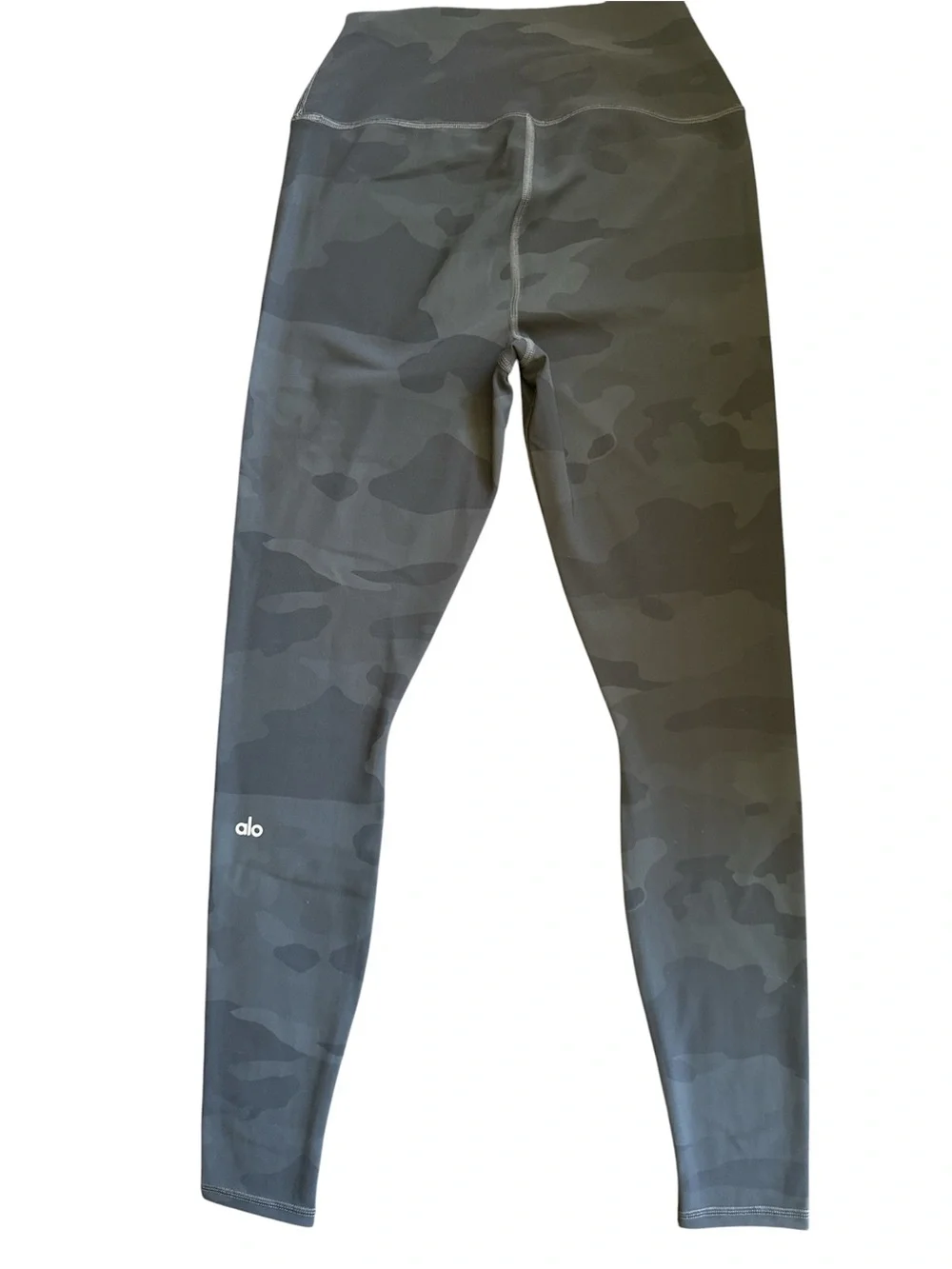 Alo Dark Gray Camo High-Waist Leggings